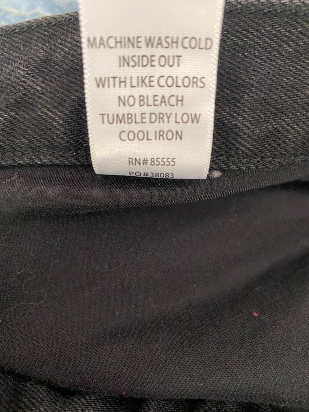 Pistola Cassie Super High Rise Straight Jean in Stormy 28P - Picture 9 of 10